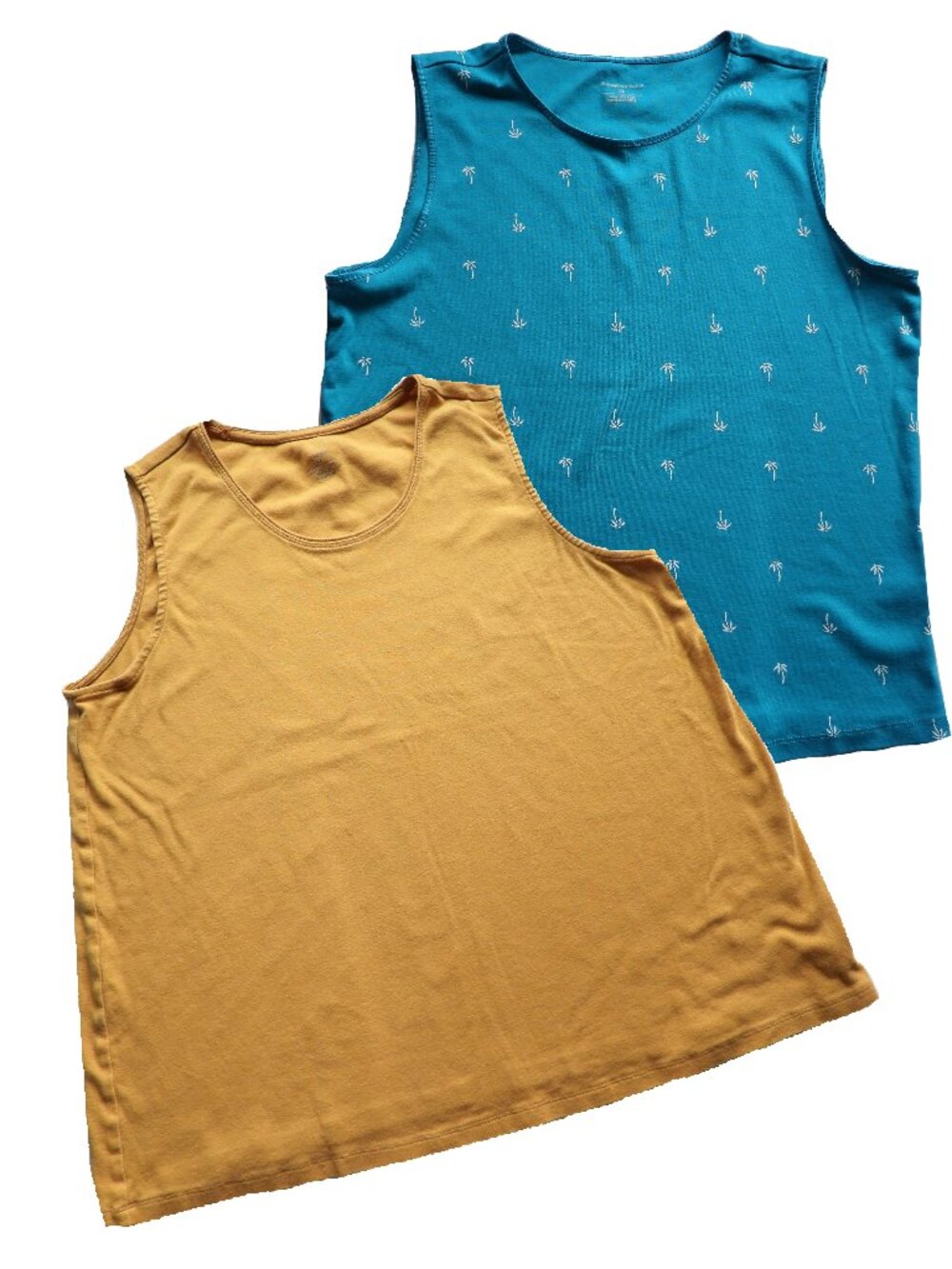 2 Christopher & Banks Sleeveless Tops Sizes XL & 1X